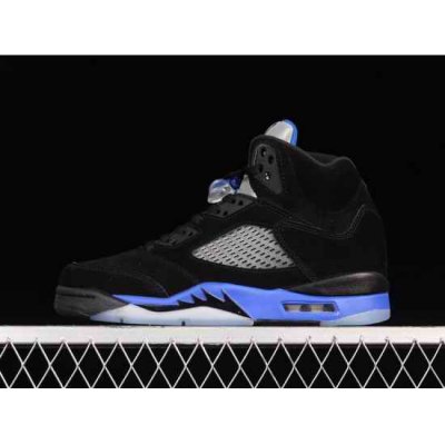 AIR JORDAN 5 RETRO BLACK RACER BLUE REFLECTIVE SILVER CT4838 004