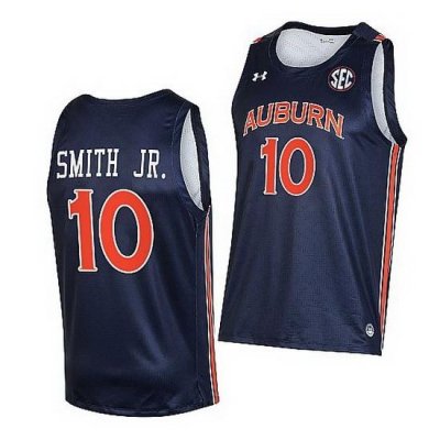 Auburn Tigers Jabari Smith Jr. Navy College Basketball 2021 22 Jersey