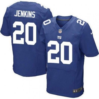 Nike Giants #20 Janoris Jenkins Royal Blue Team Color Mens Stitched NFL Elite Jersey