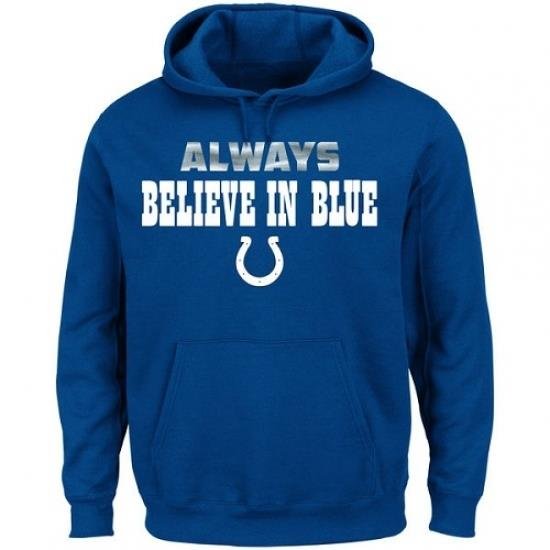 NFL Indianapolis Colts Majestic Always Pullover Hoodie