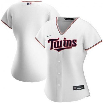 Minnesota TWins Nike Women Home 2020 MLB Team Jersey White