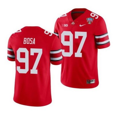 Ohio State Buckeyes Joey Bosa Scarlet 2021 Sugar Bowl College Football Jersey