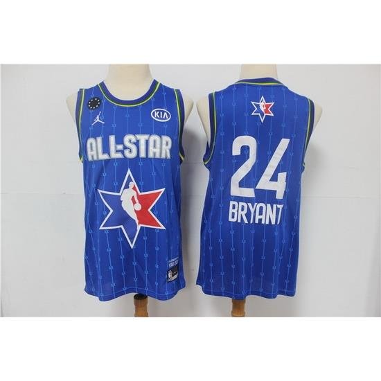 Lakers 24 Kobe Bryant Blue 2020 NBA All Star Jordan Brand Swingman Jerseys