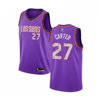 Womens Phoenix Suns 27 Jevon Carter Swingman Purple Basketball Jersey 2018 19 City Edition