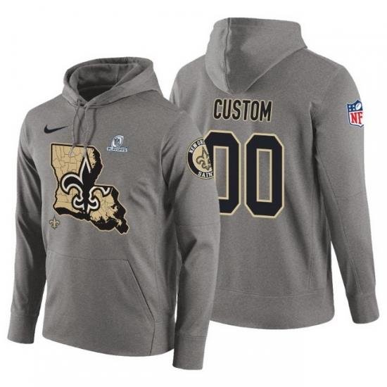 Men Women Youth Toddler All Size New Orleans Saints Customized Hoodie 001