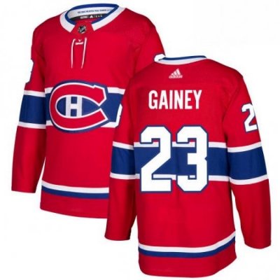 Mens Adidas Montreal Canadiens 23 Bob Gainey Premier Red Home NHL Jersey