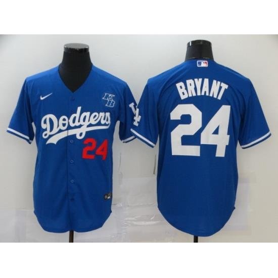 Dodgers 24 Kobe Bryant Royal 2020 Nike KB Cool Base Jersey