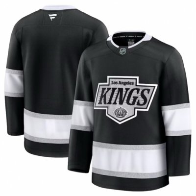 Men Los Angeles Kings Blank Black 2024 25 Home Stitched Hockey Jersey