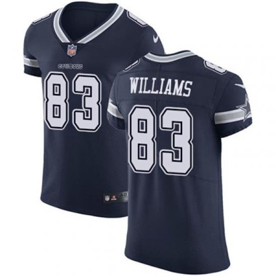 Nike Cowboys #83 Terrance Williams Navy Blue Team Color Mens Stitched NFL Vapor Untouchable Elite Jersey