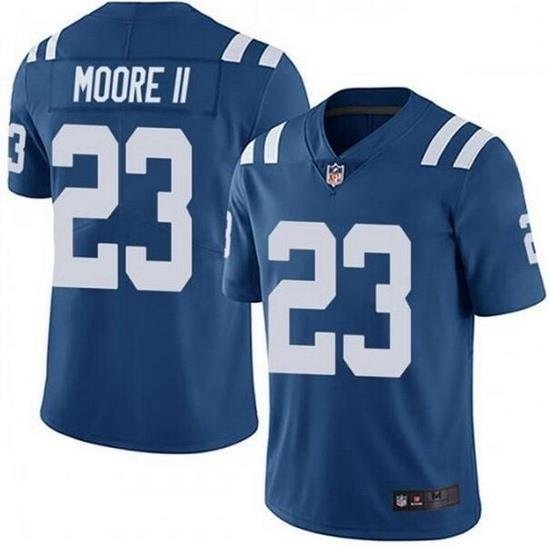 Nike Indianapolis Colts 23 Kenny Moore II Royal Vapor Untouchable Limited Jersey