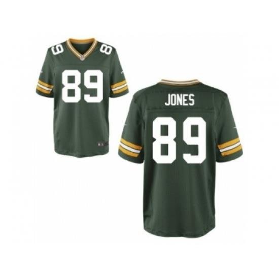 Nike Green Bay Packers 89 James Jones Green Elite NFL Jersey