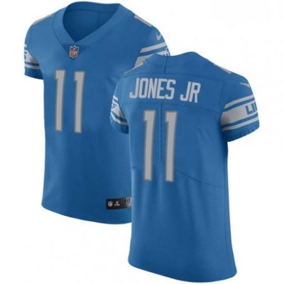 Men Nike Detroit Lions 11 Marvin Jones Jr Light Blue Team Color Vapor Untouchable Elite Player NFL Jersey