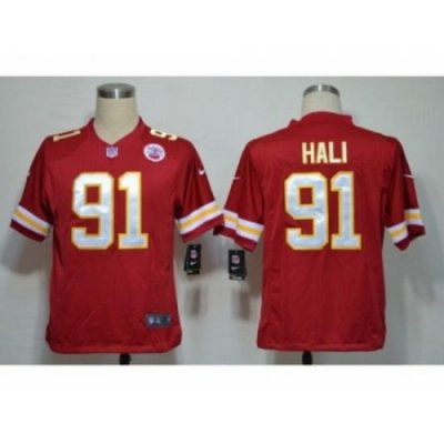 Nike Kansas City Chiefs 91 Tamba Hali Red Game NFL Jersey