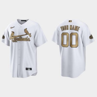 Men Women Youth Custom St.Louis Cardinals 2022 Mlb All Star Game White Replica Jersey