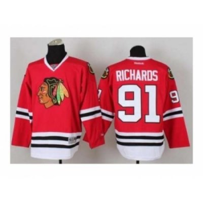 NHL Jerseys Chicago Blackhawks #91 Richards red