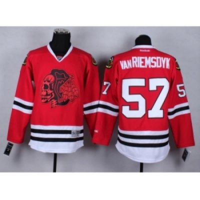 NHL chicago blackhawks #57 vanriemsdyk red jersey[2014 new]