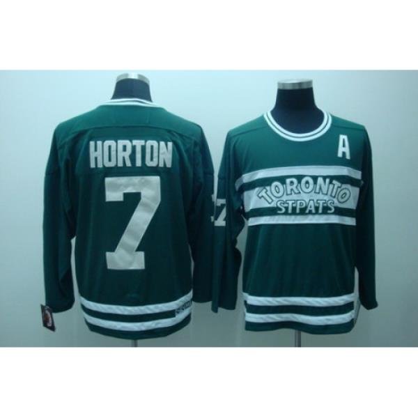 Toronto Maple Leafs 7 horton green jerseys A patch CCM