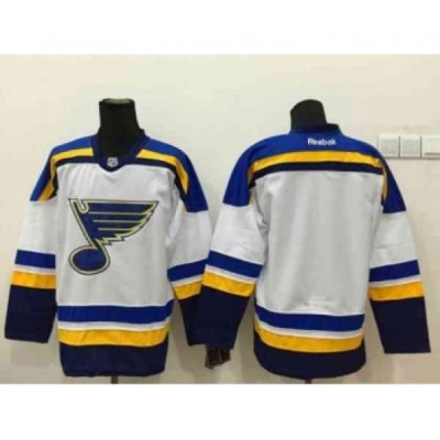 nhl jerseys st. louis blues blank white