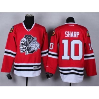 NHL chicago blackhawks #10 Patrick Sharp Stitched red jersey[2014 new]