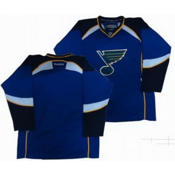 ST.LOUIS BLUES BLANK Blue Third Jerseys