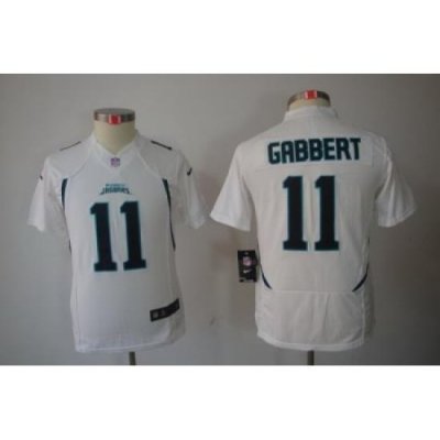 Youth Nike Jacksonville Jaguars #11 Blaine Gabbert White Color[Youth Limited Jerseys]