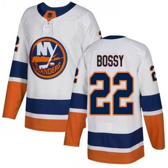 Men Adidas New York Islanders 22 Mike Bossy Premier White Home NHL Jersey