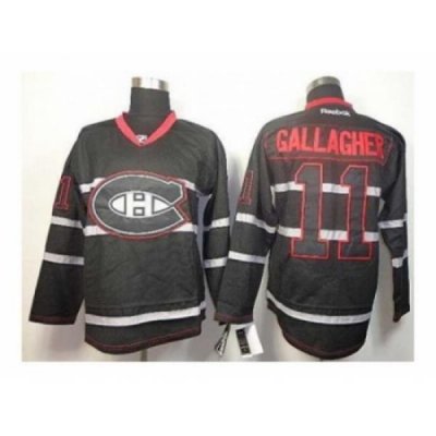 NHL Jerseys Montreal Canadiens #11 Gallagher black ice[gallagher]