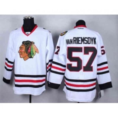 nhl jerseys chicago blackhawks #57 van riemsdyk white