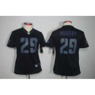 Nike Women Dallas CoWboys #29 DeMarco Murray Black Jerseys[Impact Limited]