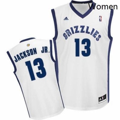 Womens Adidas Memphis Grizzlies 13 Jaren Jackson Jr Swingman White Home NBA Jersey