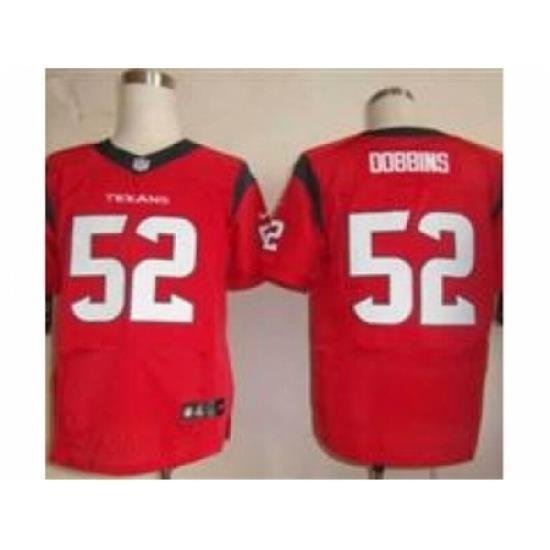 Nike Houston Texans 52 Tim Dobbins red Elite NFL Jersey