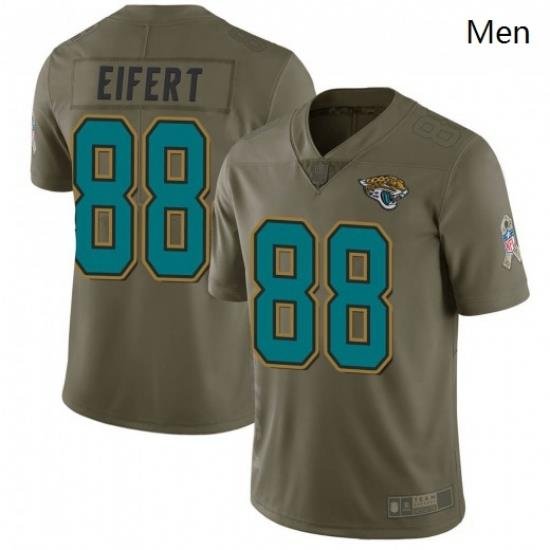 Men Nike Jaguars 88 Tyler Eifert Salute To Service Limited Jersey