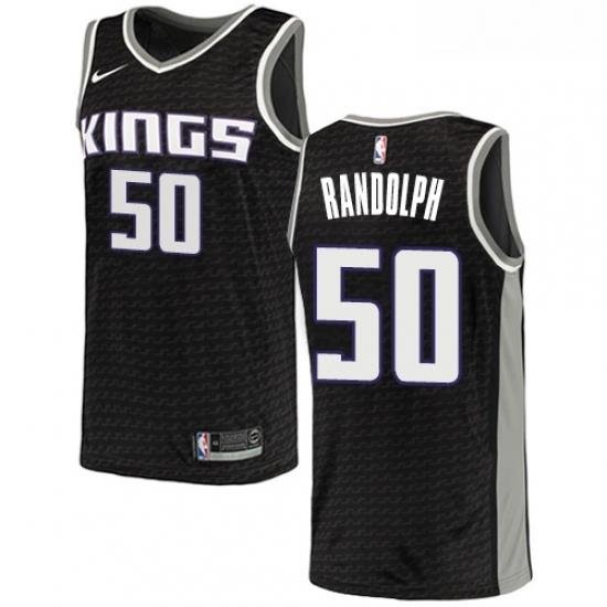 Womens Nike Sacramento Kings 50 Zach Randolph Swingman Black NBA Jersey Statement Edition