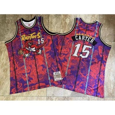 Raptors 15 Vince Carter Purple 1998 99 Hardwood Classics Jerseys