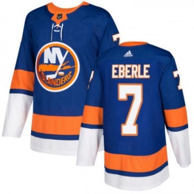 Youth Adidas New York Islanders 7 Jordan Eberle Premier Royal Blue Home NHL Jersey