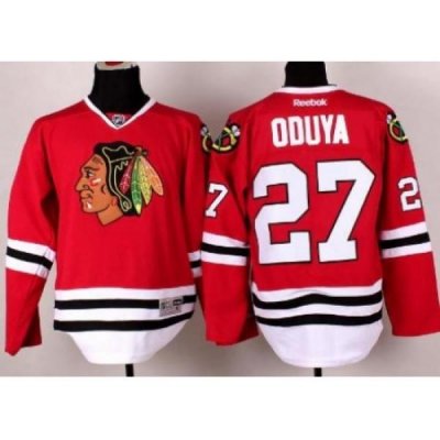 Chicago Blackhawks 27 Johnny Oduya Red Hockey NHL Jerseys