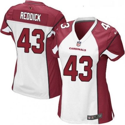 Womens Nike Arizona Cardinals 43 Haason Reddick Game White NFL Jersey