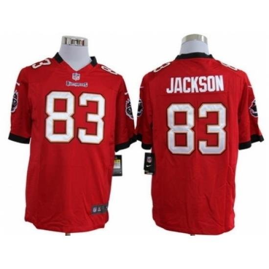 Nike Tampa Bay Buccaneers 83 Vincent Jackson Red Game NFL Jersey