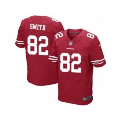 Youth Nike San Francisco 49ers 82 Torrey Smith Red NFL Jersey