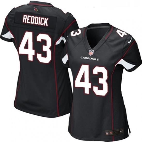 Womens Nike Arizona Cardinals 43 Haason Reddick Game Black Alternate NFL Jersey