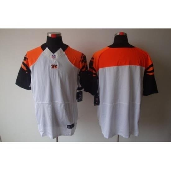 Nike Cincinnati Bengals Blank White Elite NFL Jersey