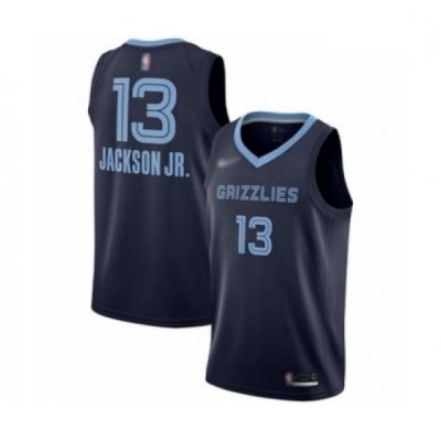 Grizzlies 13 Jaren Jackson Jr  Navy Blue Basketball Swingman Icon Edition Jersey