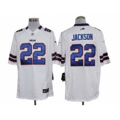 Nike Buffalo Bills 22 Fred Jackson White Game NFL Jersey