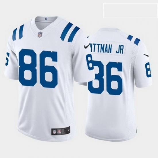 men mike pittman jr. indianapolis colts white vapor limited jersey