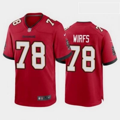 men tristan wirfs tampa bay buccaneers red game jersey 2020