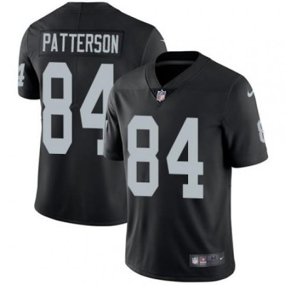 Nike Raiders #84 Cordarrelle Patterson Black Team Color Mens Stitched NFL Vapor Untouchable Limited Jersey