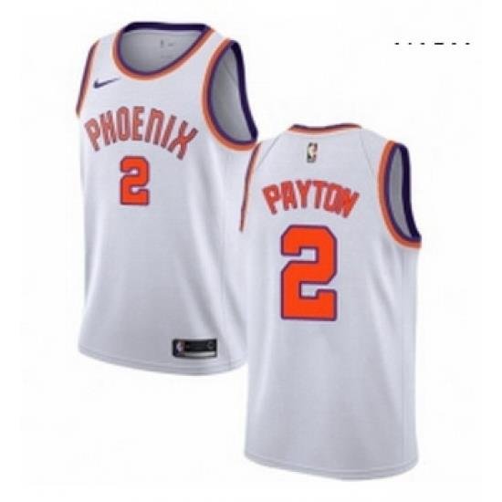 Mens Nike Phoenix Suns 2 Elfrid Payton Authentic NBA Jersey Association Edition