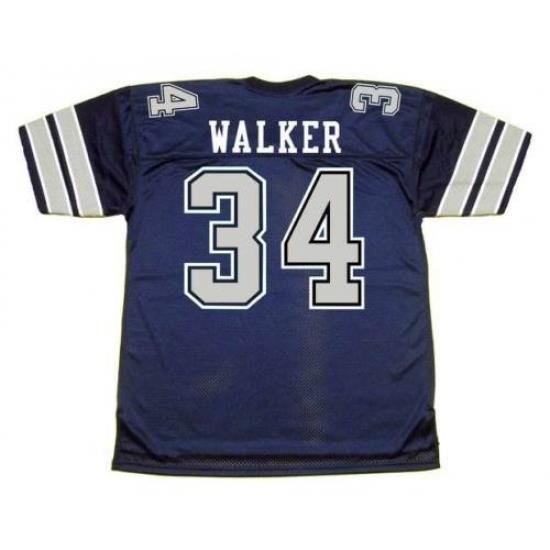 Men Nike Cowboys #34 HERSCHEL WALKER 1988 Throwback NFL Football Jersey