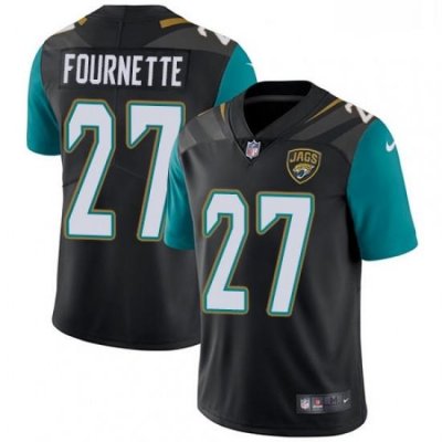 Youth Nike Jacksonville Jaguars 27 Leonard Fournette Black Alternate Vapor Untouchable Limited Player NFL Jersey