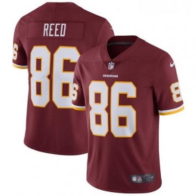 Youth Nike Washington Redskins 86 Jordan Reed Burgundy Red Team Color Vapor Untouchable Limited Player NFL Jersey